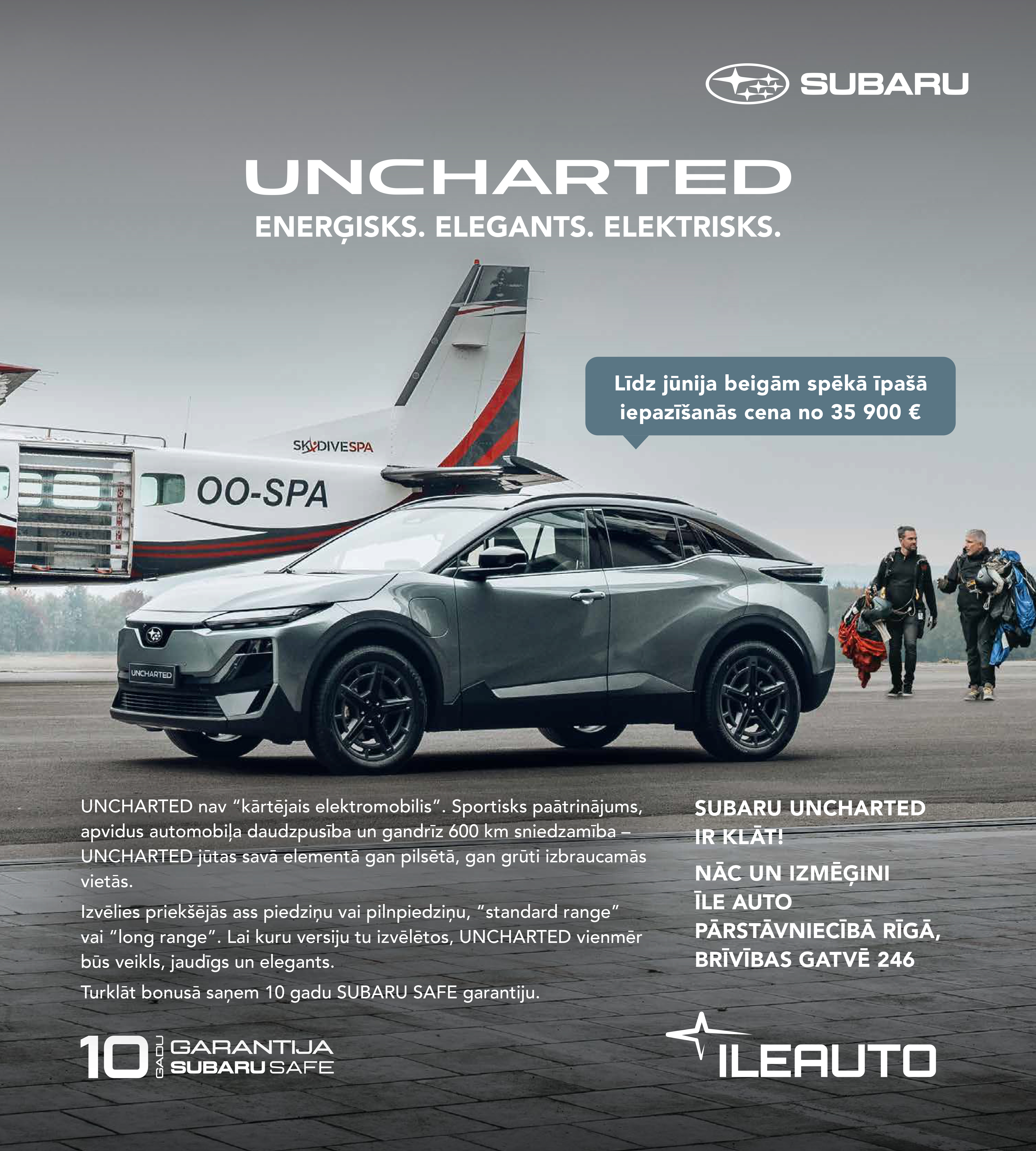 SUBARU UNCHARTED 
